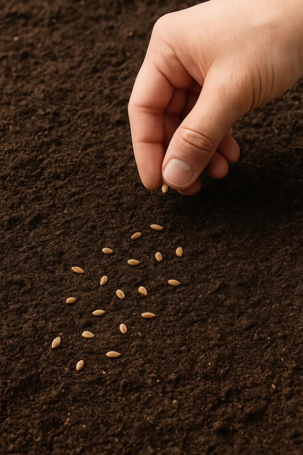 Toss seeds in nature